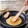 2 Pzs Espátula Para Crepas Palitas Creperas Cocina Natural Natural
