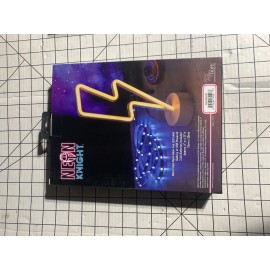 Does Not Apply Lightning Bolt Neon LED Light Sign Wall Decor Battery or USB Powered-Soft White