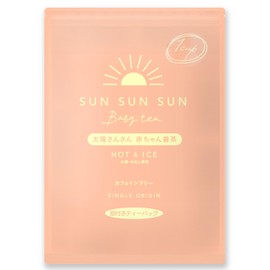 Mizutama Farm Sun-Blessed Baby Bancha Tea Bags with String 2.5g×65 packets [Caffeine-Free] (Gentle Roasted Tea, Made in Japan, Large Capacity, For Pregnant Women, From 0 Years Old, Red String)