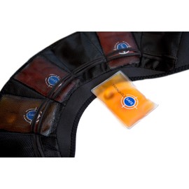 TRANQUILISAFE® cervical and shoulder collar - relieves and alleviates cervical, joint and muscle pain - instant heat generated by reusable heat pockets (4 available)