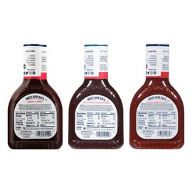 Sweet Baby Ray's Gourmet Barbecue Sauce Variety Pack (Buffalo Barbecue + Sweet 'n Spicy + Honey Chipotle)