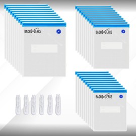 Bachwerke 30 vacuum bags, vacuum bags for vacuum sealer foil bags, BPA free