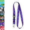 Lanyard with Metal Clip for Card Holder 1 Bunny Blue