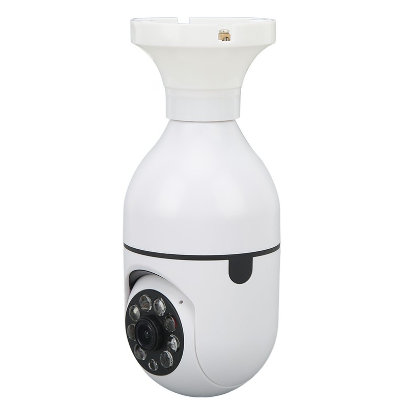 E27 Light Bulb Security Camera 5G 2.4G WiFi 2MP 1080P