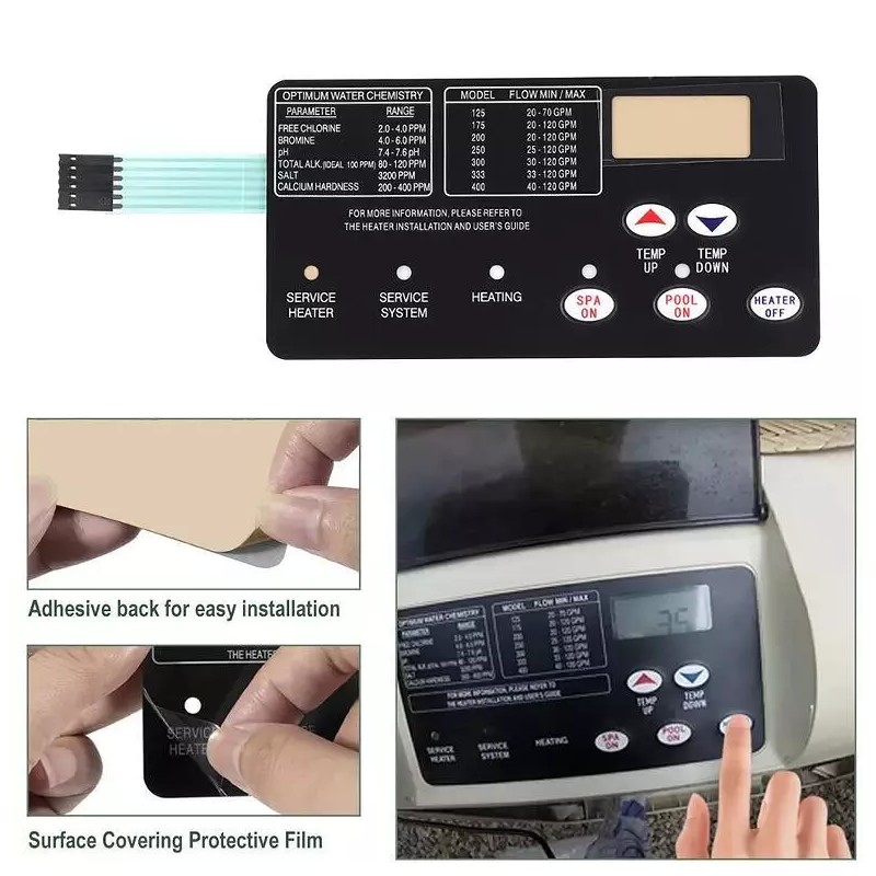 AUTO-NEW For Pentair Master Temp 400 42002-0007S Control Board Kit