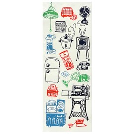 Todaya Shoten Rien Dyeing Tenugui Showa Appliances 1504