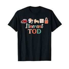 DHH Teacher Deaf Community Hard Of Hearing Itinerant TOD T-Shirt for Men Women