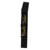 8Pcs Bride Bridesmaid Sash Gold Letters Hypoallergenic Material Wedding Bride
