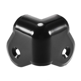 sourcing map Pack of 4 Speaker Corner Protection Housing Corner Speaker Stackable Protection Wrap Angle 1.37 Inch Housing Protection