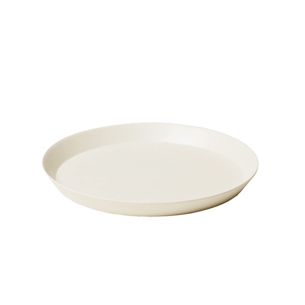 ideaco Large Plate, Sand White Plate, 9.4 inches (24 cm), usumono Plate 24