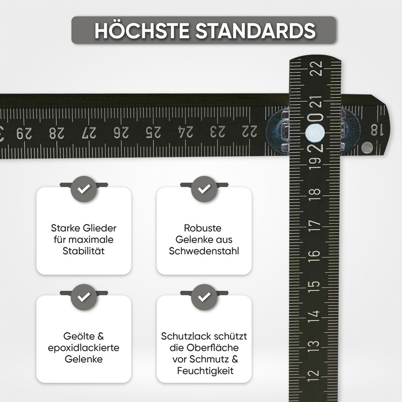 Inch Rule/Folding Rule Ich Chef Du Nix