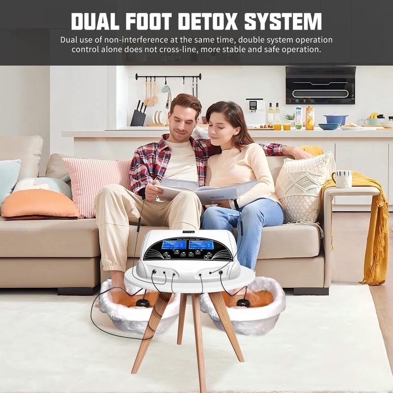 Vitaciti Dual Ionic Detox Foot Bath Machine Birthday Gift Digital