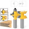 Gasea 1/2 Inch Shank 120 Degree Tongue Groove Router Bit