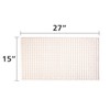 BOWERBIRD Premium Comfort & Safety Bathtub Mat: 800+ Air-Filled Cells