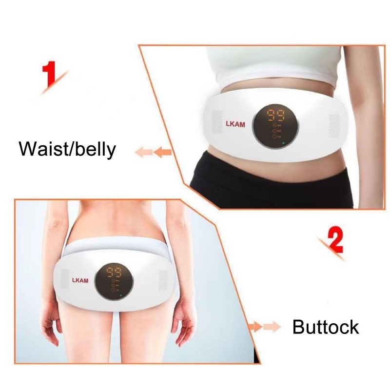 Belly Thermal Bag Pad Massage Multi Functional Rechargeable Electric Waist