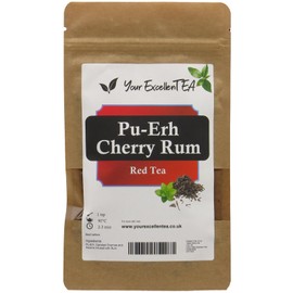 Your ExcellenTEA - Pu-Erh Cherry Rum Red Loose Leaf Tea - 100g