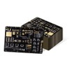 Treedix 2PCS PCB SMD AWG Rulers, USB-Micro LED Blink Rulers