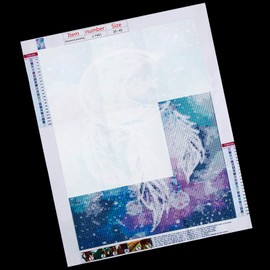 50 Pieces 5D Diamond Painting Release Paper Non-Stick Silicone Release Paper Cover Replacement for Full and Partial Drills Diamond Painting Accessories Gift, 15 x 10 cm/ 5.9 x 3.9 Inches