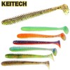 Keitech Swing Impact 4" Green Pumpkin/Chartreuse