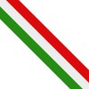 NewL 7.5cm × 300cm Italian Flag Stripe Design Sticker Stripes
