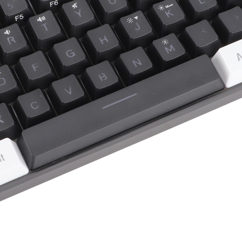 G61 Mini RGB Keyboard LED Backlight 61 Keys Ergonomic Mechanical