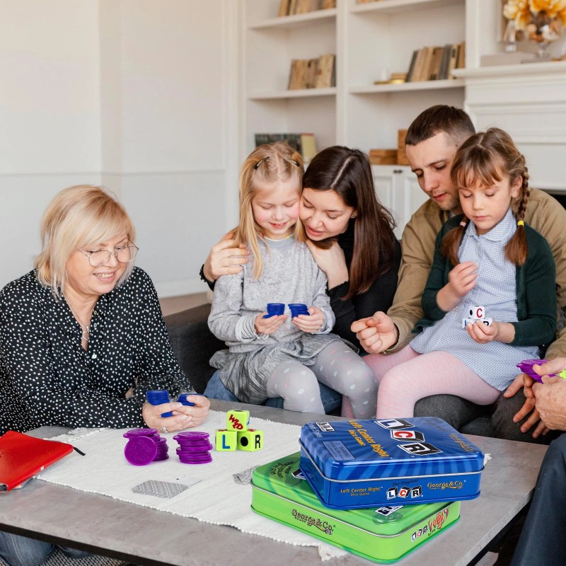 George & Company Llc LCR (Left Right Center) in Blue