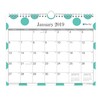 Blue Sky 2019 - Calendario mensual de pared, encuadernación de