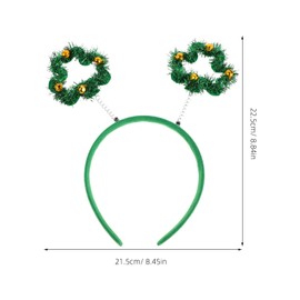 SAFIGLE St Patricks Day Headband Festive Green Striped Hairband for Party Celebrations Easy to Wear Shamrock Accessory for Celebrating Culture