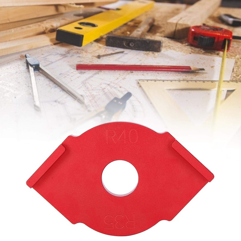 Radius Jig Router Templates, Aluminium Alloy Rounded Corner Template for