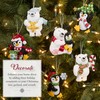 Bucilla, Polar Pals, Felt Applique 6 Piece Ornament Making Kit,