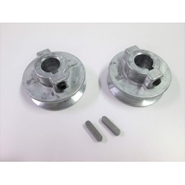 Craftsman Belt Drive Table Saw Pulley Set with Keys 315.xxxxx series Arbor & Motor Shaft