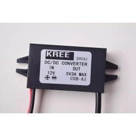 Car Hard Wire Charger 12V to 5V Dual USB Female Port Charging Cable Direct Link