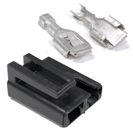 HD Switch PTO Clutch Pigtail Wire Connector Repair Kit fits John Deere 57M11591 57M9621 57M8888 GY20878 AM121972 TCA15800 TCA21167 AUC18452 TCA20380 TCA21166 TCA22879 AUC11007 Includes 2 Terminals