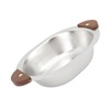 Children Rice Bowl Bear 304 Stainless Steel Multifunctional Dual Ears