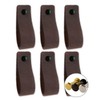 Brute Strength - Leather Handles for Furniture - Suede -