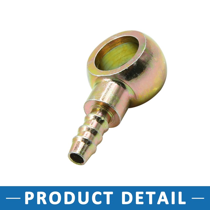 A ABSOPRO 6mm ID Hose Barb 14mm Banjo Fitting Fuel