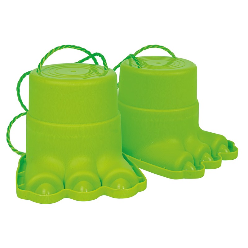 Funtime Gifts 10695 Dinosaur Feet, Green, One Size