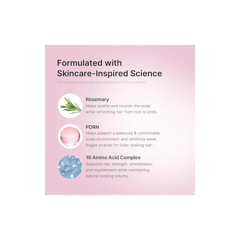 Medicube Rosemary Pdrn Hair Scalp Conditioner Aminoácidos Proteínas Fórmula Ligera