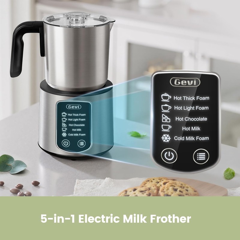 Gevi 5 in 1 Milk Frother