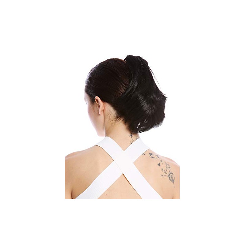 WIG ME UP - 506-V-3 Ponytail Braid Short Wavy Dark