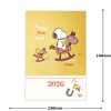 Hallmark Snoopy Postcard Paper, New Year Postcard, Foil, Horse, 847340