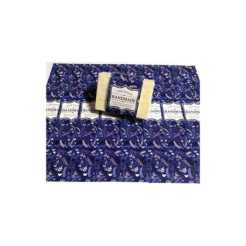 ZZYBIA Wrap Paper Tape for Homemade Soap Bar Handmade Products