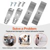 Granite Dishwasher Mounting Bracket Kit Replacement Granite Grabbers Dishwasher Mounting