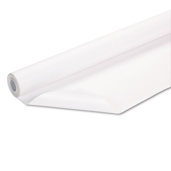 Fadeless Bulletin Board Paper, Fade-Resistant Paper for Classroom Decor, 48” x 50’, White, 1 Roll