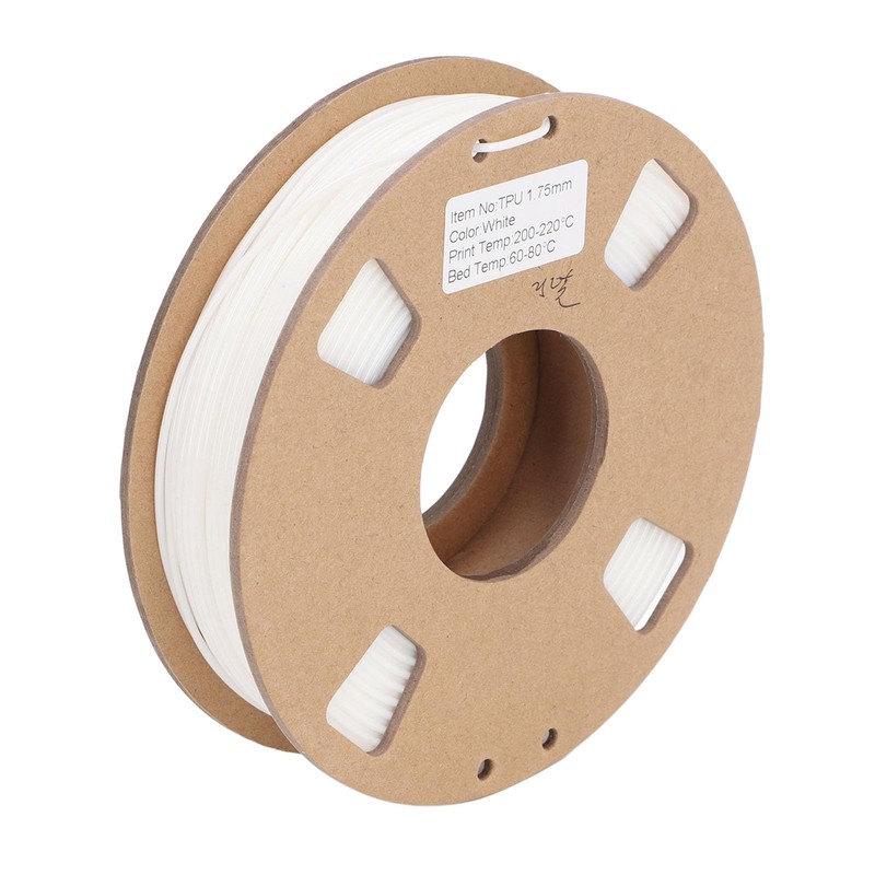 TPU Filament 1.75mm, 3D Printer Filament High Precision 95A Soft