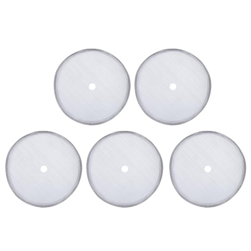 Akozon 5-Piece Set Stainless Steel Coffee Filters - Suitable for