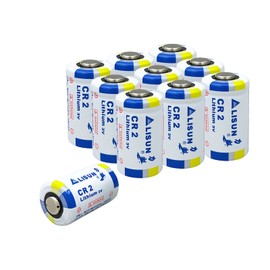 STEPMAX (10 Pack CR2 3V Industrial Lithium Battery 850mAh Photo Lithium Battery