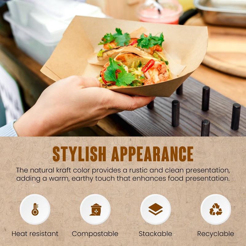 We Can Source It Ltd - Compostable Kraft Card Food