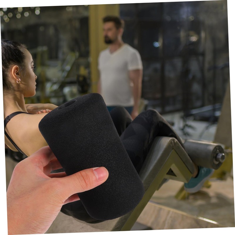 Kisangel 4pcs Foam Foot Pads Rollers for Universal Home Gym
