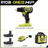 RYOBI ONE+ HP 18V Brushless Cordless Compact 1/2in. Drill/Driver Kit